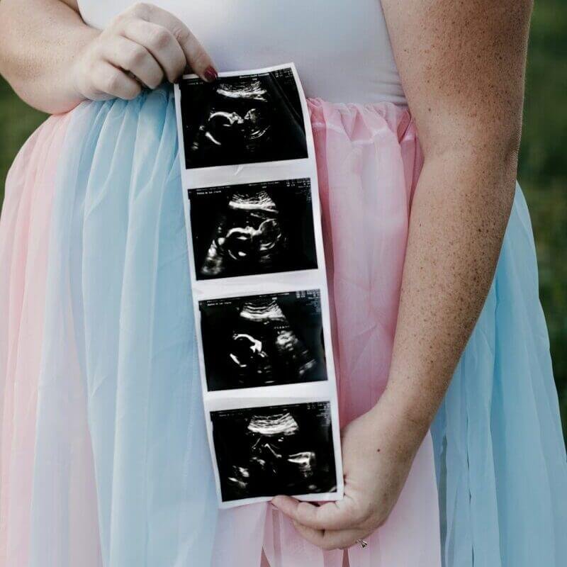 image depicting a gender reveal